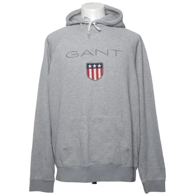 Hættetrøje (Grå) fra GANT Bomuld, Polyester