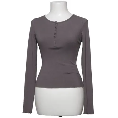Henley Shirt (Grau) von Shein Elasthan, Polyester
