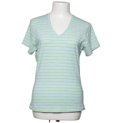 T-shirt (Grøn, Blå) fra Odlo Elastan, Polyamid, Polyester