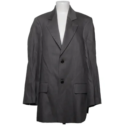 Blazer (Grå) fra Raey Bomuld, Silke, Viscose, Uld