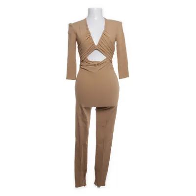 Jumpsuit (Bruin) van Elisabetta Franchi Elastaan, Viscose