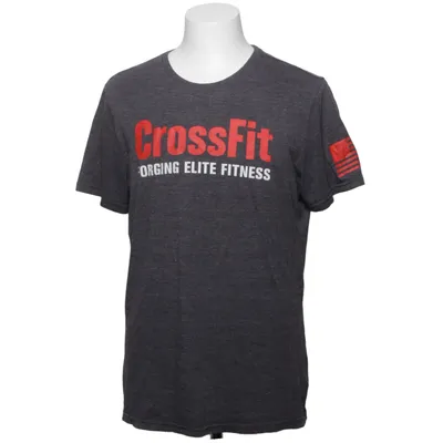 T-shirt (Grijs) van Reebok Crossfit Katoen, Polyester, Viscose