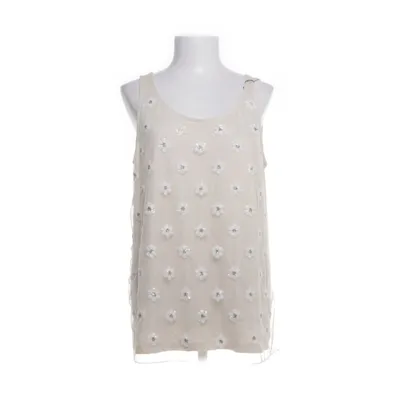 Tank Top (White) from Ann Taylor Loft Cotton, Nylon