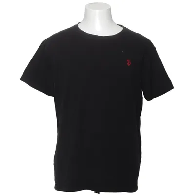 T-shirt (Noir) de U.S. Polo Assn. Coton, Élasthane