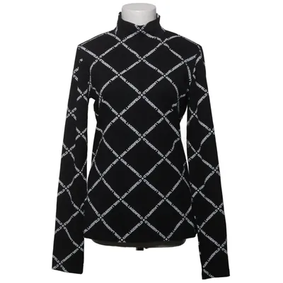 Top (Lslv Aop Diamond Logo T-Shirt) von Karl Lagerfeld Baumwolle, Elasthan