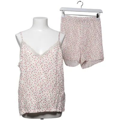 Pajamas (White, Red) from Up Fashion Polyester, Viscose