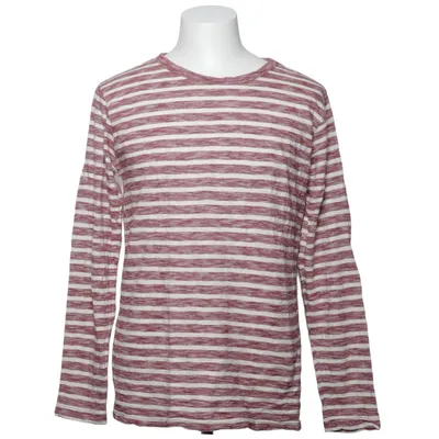 Langærmet t-shirt (Rød, Hvid) fra Homebound Bomuld