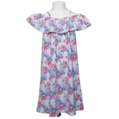 Kjole (tropiskt flamingo mönster) fra Mywear Young Elastan, Polyester