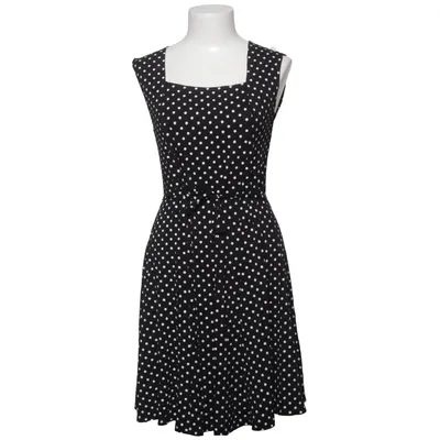 Dress (Black, White) from La Bella Viscose