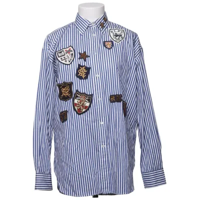 Skjorte (Blå, Hvid) fra Polo Ralph Lauren Bomuld