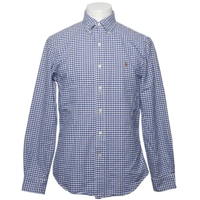 Overhemd (Blauw, Wit) van Ralph Lauren Katoen