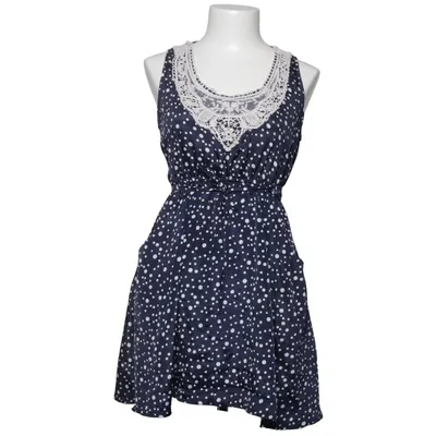 Dress (Blue, White) from Shikha London Polyester