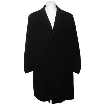 Coat (Black) from Peter Adam's Cashmere, Polyamide, Viscose, Wool