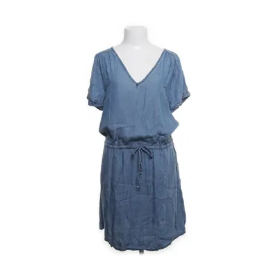 Denim jurk (Blauw) van New Collection Tencel