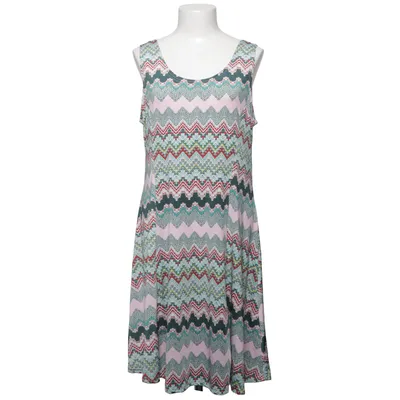 Dress (Pink, Green, Multicolored) from Leana Mode Elastane, Polyester