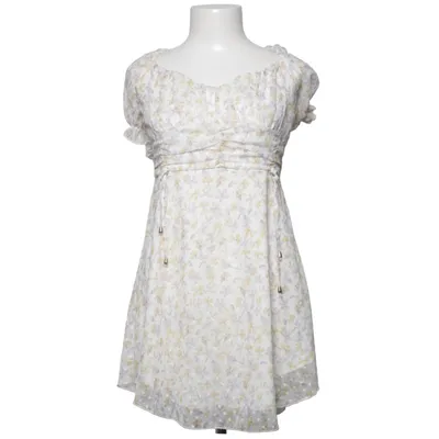 Jurk (Wit, Meerkleurig) van Simplee Polyester
