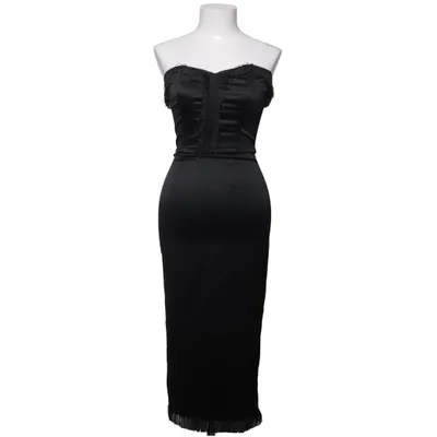 Cocktailklänning (Svart) från Collectif Vintage Bomull, Polyester