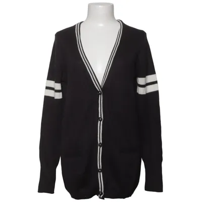 Cardigan (Noir, Blanc) de Aphorism Acrylique, Coton, Polyamide, Laine