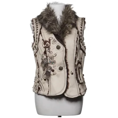 Gilet d'extérieur (Beige, Marron) de Juju & Christine Polyester