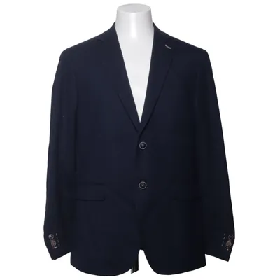 Blazer (Bleu) de 2Blind2C Élasthane, Lin, Polyester, Laine