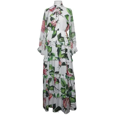 Maxi jurk (Wit, Groen, Rood) van Jennyfer
