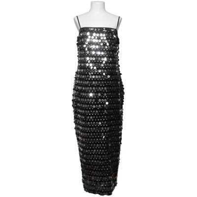 Cocktailjurk (Zwart, Zilver)