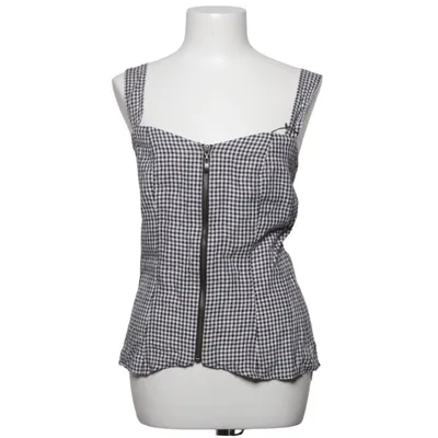 Tank Top (Black, White) from Olars Ulla Linen