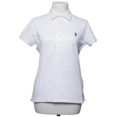 Pikétröja (Vit) från Ralph Lauren Bomull, Elastan