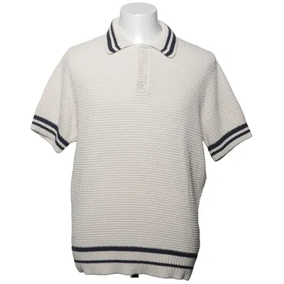 Polo shirt (Blue, Beige) from Octobre Éditions Cotton, Polyester