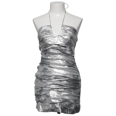 Cocktail dress (Silver) from Zara Polyester