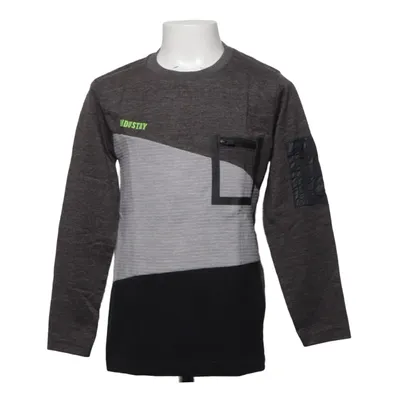 T-shirt à manches longues (Gris, Noir, Multicolore) de Knot So Bad Coton, Polyester
