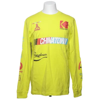 Lange mouwen shirt (Geel, Meerkleurig) van Chinatown market Katoen