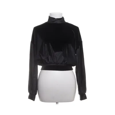 Top (Schwarz) von Shenaz Baumwolle, Polyester