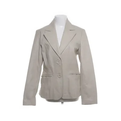 Leather blazer (Gray)