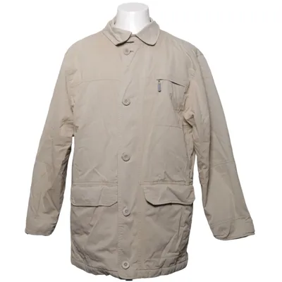 Jacket (Beige) from Melka Cotton, Polyamide, Polyester