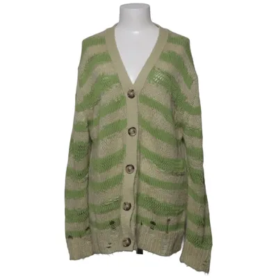 Strickjacke (Grün, Beige) von Acne Studios Acryl, Baumwolle, Mohair, Polyamid, Wolle