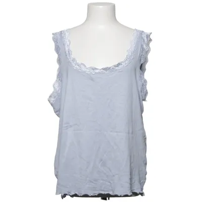 Débardeur (Bleu) de Vanting Coton, Élasthane, Modal
