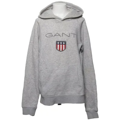 Capuchon sweater (Grijs) van GANT Katoen, Polyester