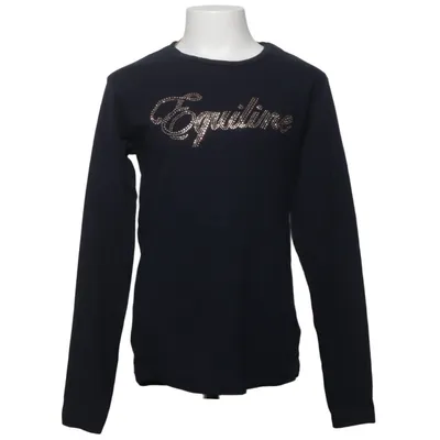 Long sleeve T-shirt (Blue) from Equiline Cotton