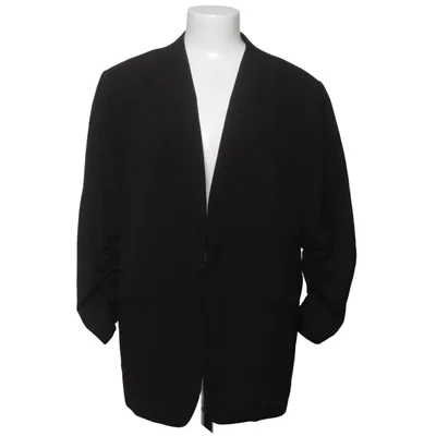 Blazer (Noir) de H&M+ Polyester, Élasthane, Coton, Viscose