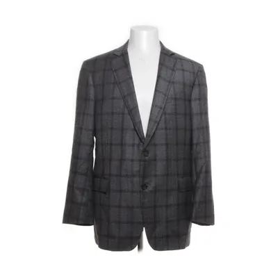 Blazer (Gris) de E. Thomas Cupro, Cachemire, Laine
