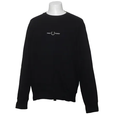 Sweatshirt (Black) from Fred Perry Cotton, Elastane