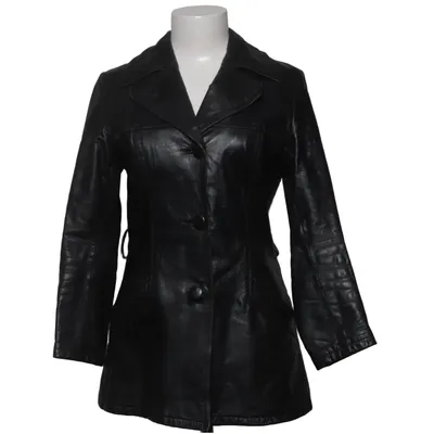 Leather blazer (Black) from Fredrikson Leather