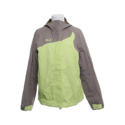 Allvädersjacka (Grön, Grå) från Jack Wolfskin Polyamid, Polyester