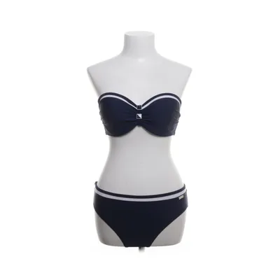 Bikini (Blauw, Wit) van Lascana Elastaan, Polyamide