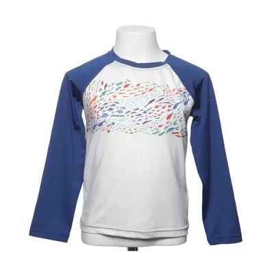 T-shirt de natation (Bleu, Blanc, Multicolore) de Patagonia Élasthane, Polyester