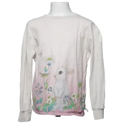 Long sleeve T-shirt (White, Multicolored) from Whooli Chen x H&M Cotton