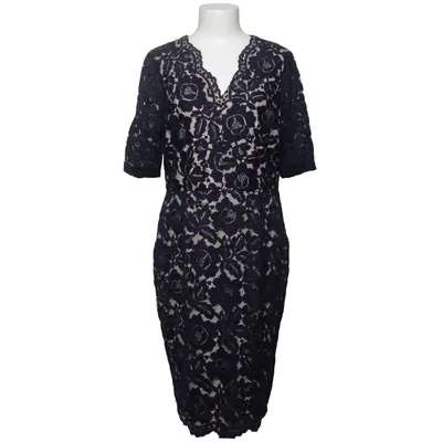 Jurk (Blauw, Beige) van Ellen Tracy Polyamide, Polyester, Viscose