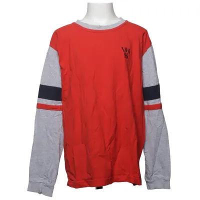 Baseball T-shirt (Red, Gray, Blue) from Lingon & Blåbär Cotton