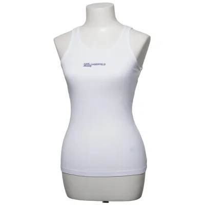 Tank­top (Weiß) von Karl Lagerfeld Jeans Baumwolle, Elasthan